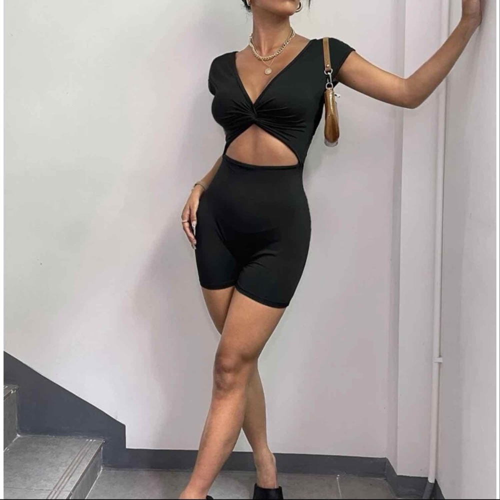 Backless unitard romper - Picture 6 of 7